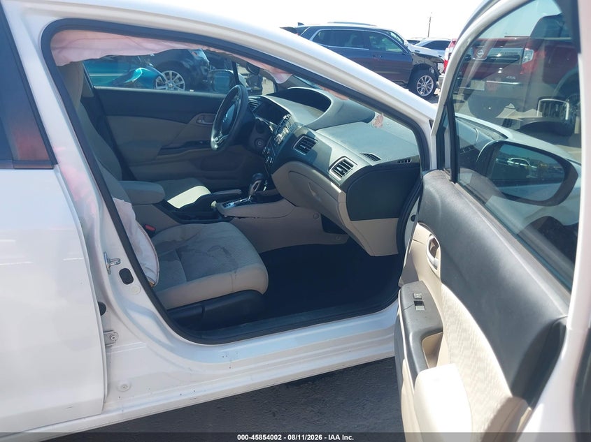 2014 HONDA CIVIC SEDAN 1.8L I-4 VVT, 143HP