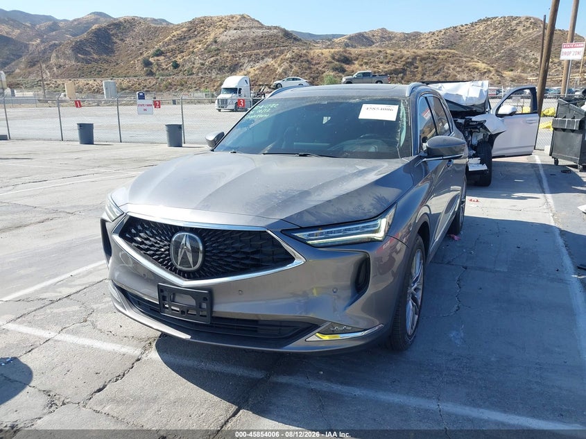 Vin: 5j8ye1h87pl021278, lot: 46352939, acura mdx advance package 20232