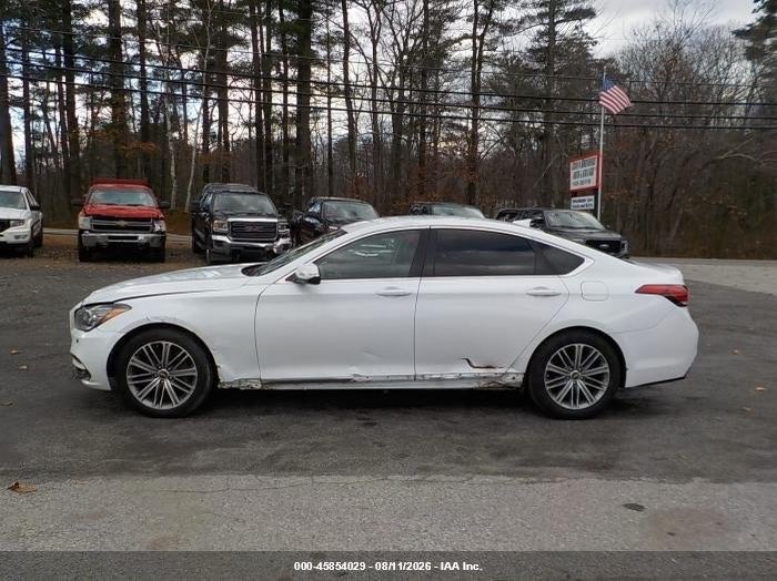 GENESIS G80 2018 VIN KMHGN4JEXJU233391