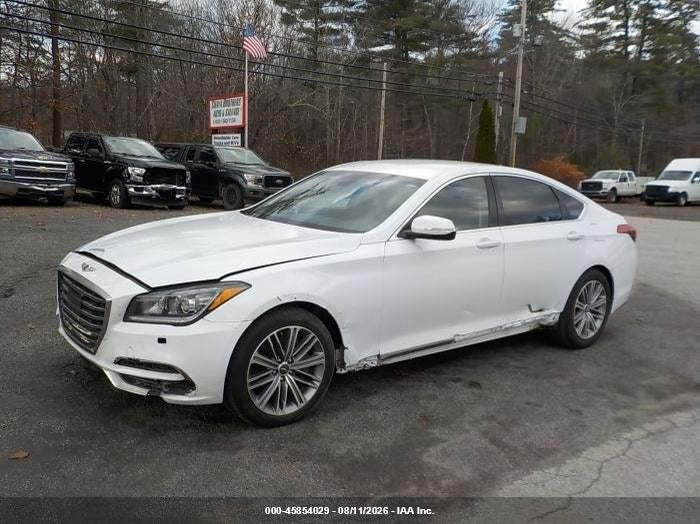 GENESIS G80 2018 VIN KMHGN4JEXJU233391