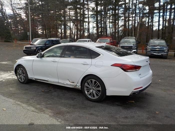 GENESIS G80 2018 VIN KMHGN4JEXJU233391