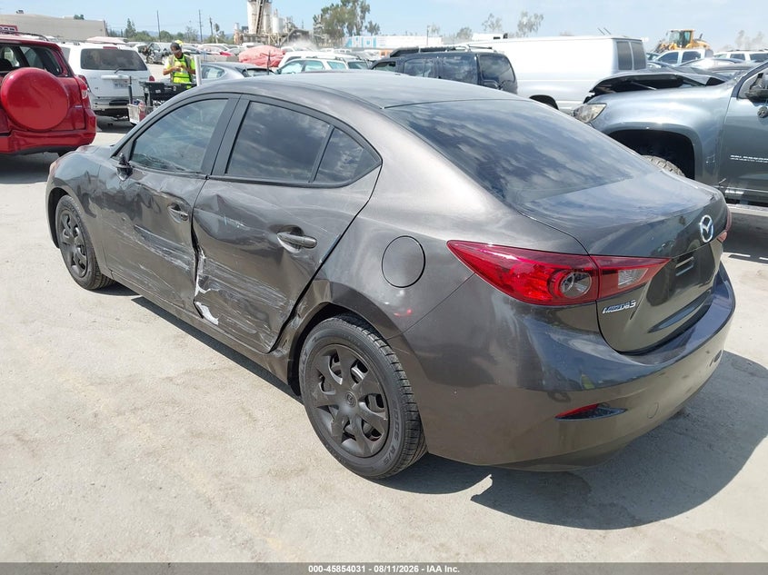 MAZDA MAZDA3 2016 VIN JM1BM1T73G1319635