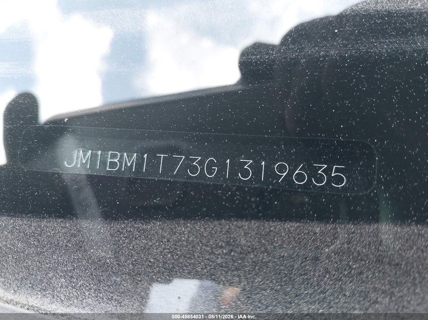 MAZDA MAZDA3 2016 VIN JM1BM1T73G1319635