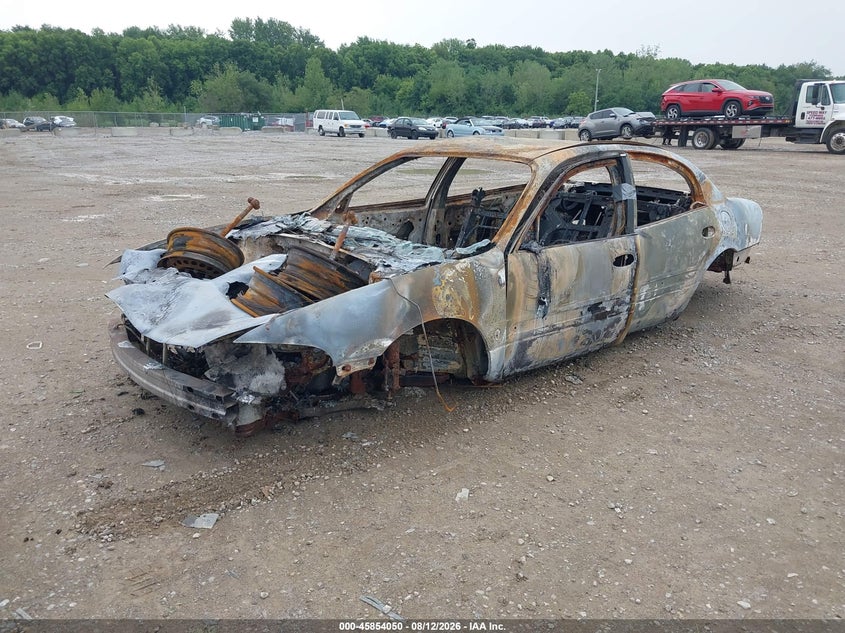 2004 Buick Lesabre Custom, Exterior Burn, IAAI, VIN 1G4HP52K64U236205 — photo 2