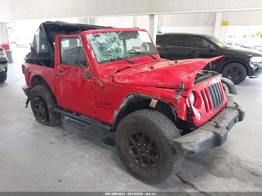 2015 JEEP WRANGLER auction photo 1