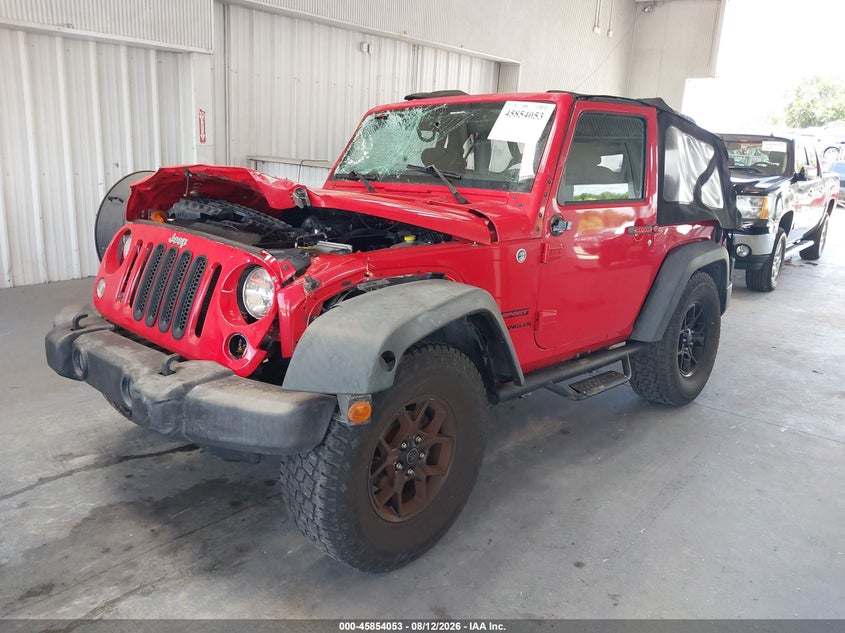 2015 JEEP WRANGLER auction photo 2