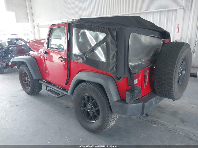 2015 JEEP WRANGLER auction photo 3