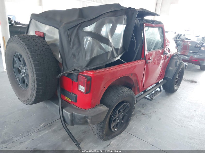 2015 JEEP WRANGLER auction photo 4