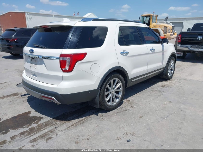Vin: 1fm5k7f86hgd02882, lot: 46352987, ford explorer limited 20174