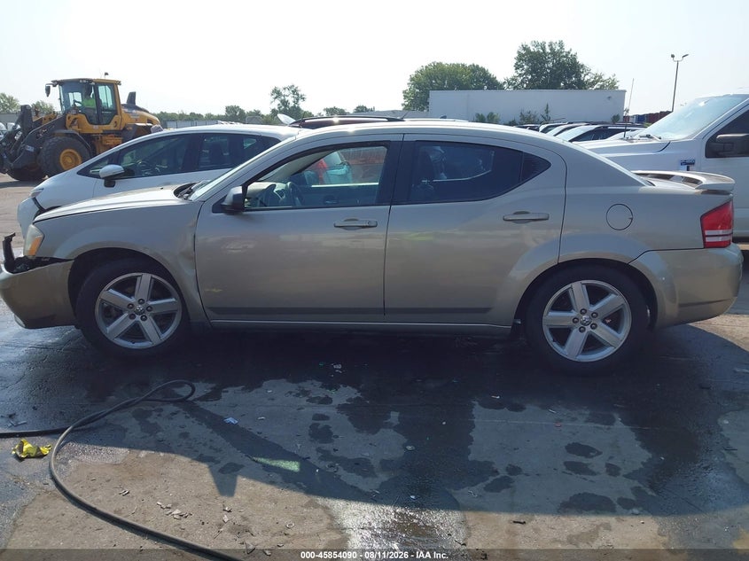 2008 DODGE AVENGER SEDAN 2.7L V-6 DOHC, 189HP