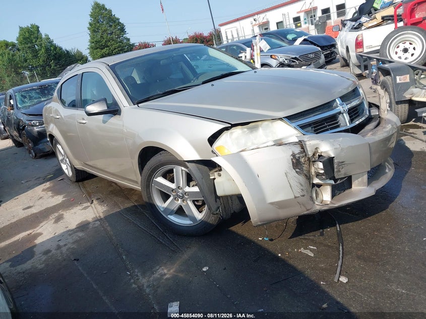 2008 DODGE AVENGER SEDAN 2.7L V-6 DOHC, 189HP