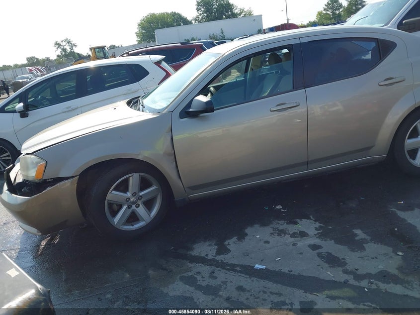2008 DODGE AVENGER SEDAN 2.7L V-6 DOHC, 189HP