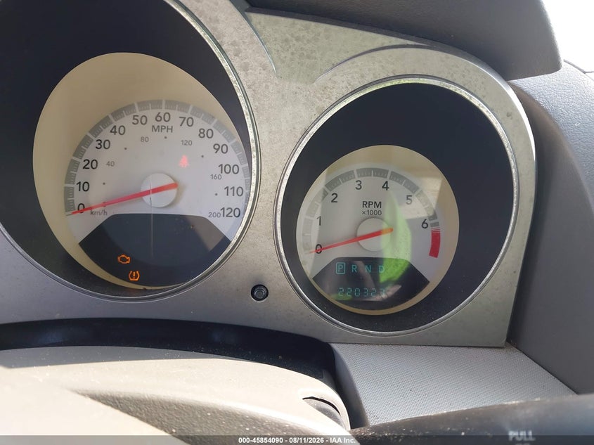 2008 DODGE AVENGER SEDAN 2.7L V-6 DOHC, 189HP