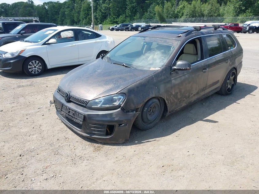 2014 VOLKSWAGEN JETTA SPORTWAGEN auction photo 2