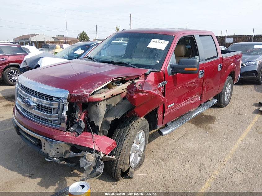 2014 Ford F-150 Xlt, Left Front, IAAI, VIN 1FTFW1ET8EKF23800 — photo 2