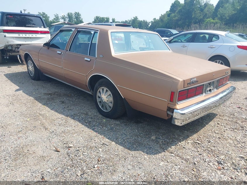 1989 CHEVROLET CAPRICE auction photo 3
