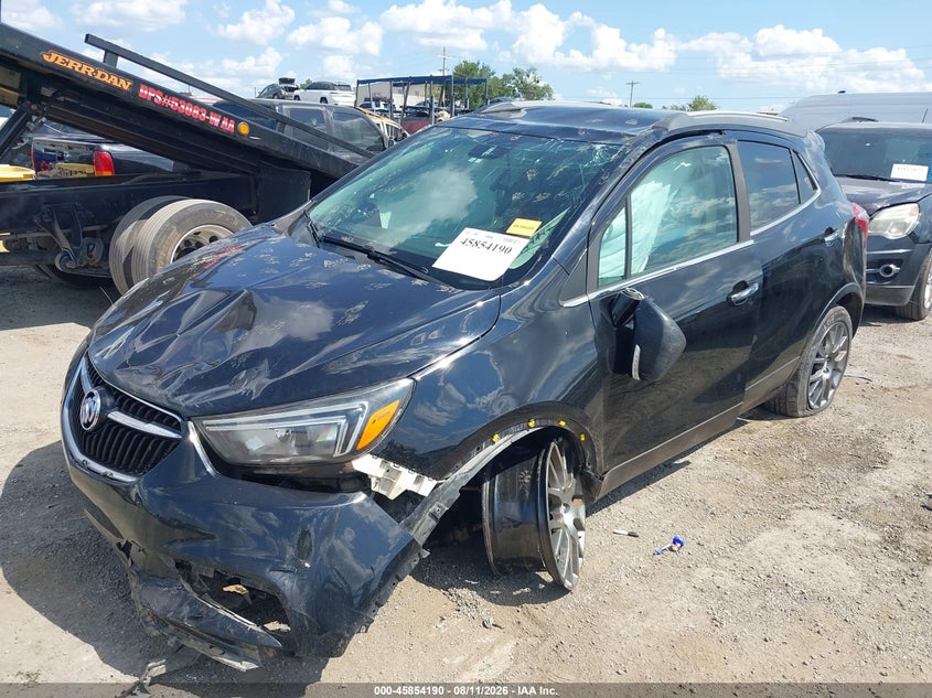 2019 Buick Encore, Front End, IAAI, VIN KL4CJ1SB6KB727207 — photo 2