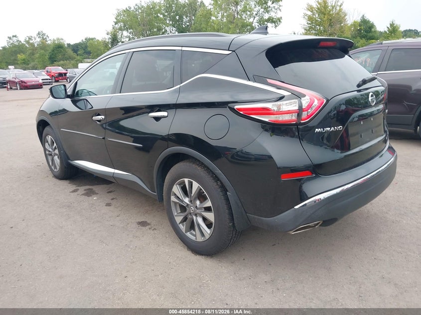 Vin: 5n1az2mh8jn153053, lot: 46353150, nissan murano sv 20183