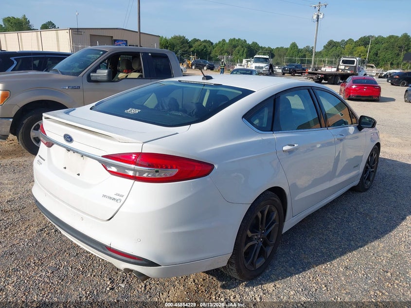 2018 FORD FUSION SEDAN 2.0L I-4 DOHC, VVT, 141HP