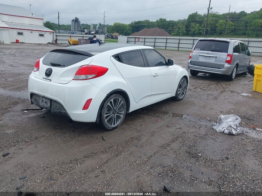 2013 HYUNDAI VELOSTER HATCHBACK 1.6L I-4 DI, DOHC, VVT, 132HP