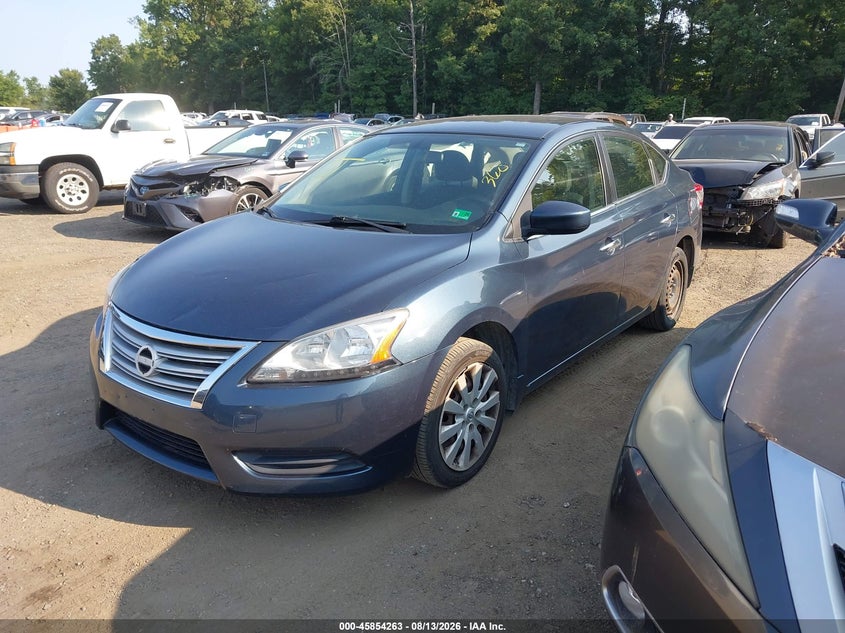 2014 NISSAN SENTRA SEDAN 1.8L I-4 DOHC, VVT, 130HP