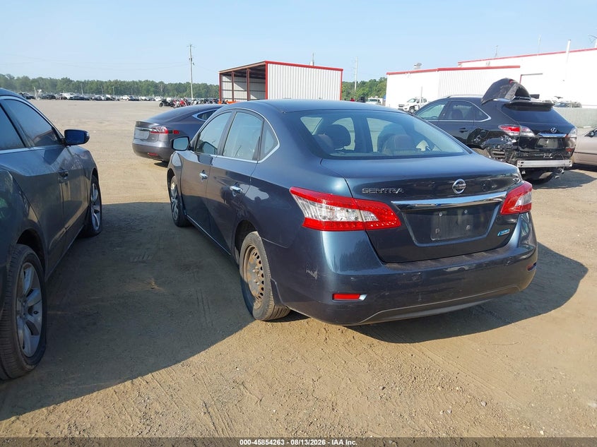 2014 NISSAN SENTRA SEDAN 1.8L I-4 DOHC, VVT, 130HP