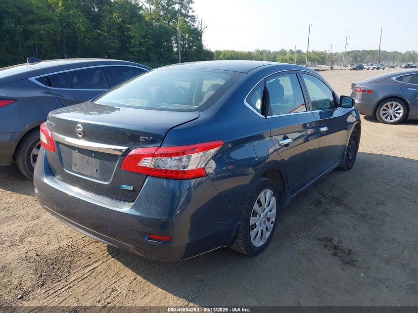 2014 NISSAN SENTRA SEDAN 1.8L I-4 DOHC, VVT, 130HP