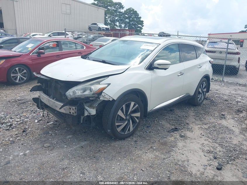 2017 NISSAN MURANO auction photo 2