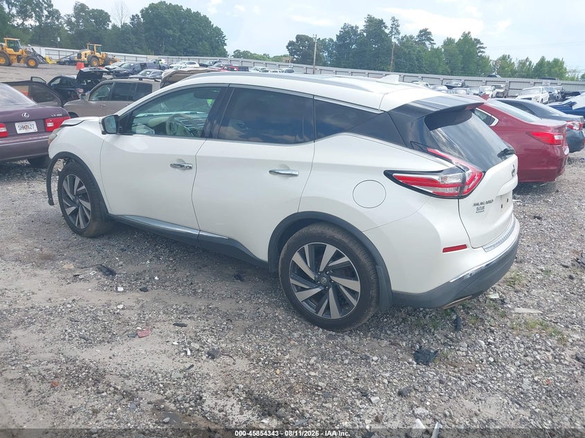 2017 NISSAN MURANO auction photo 3