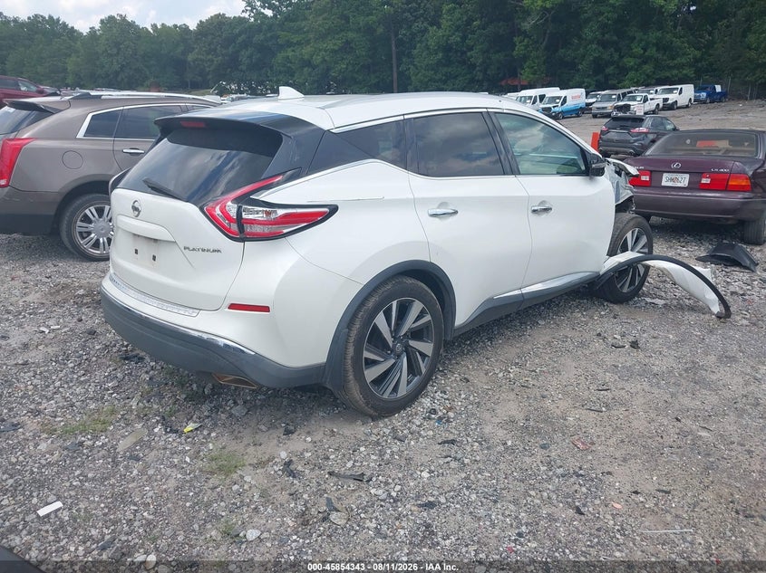 2017 NISSAN MURANO auction photo 4