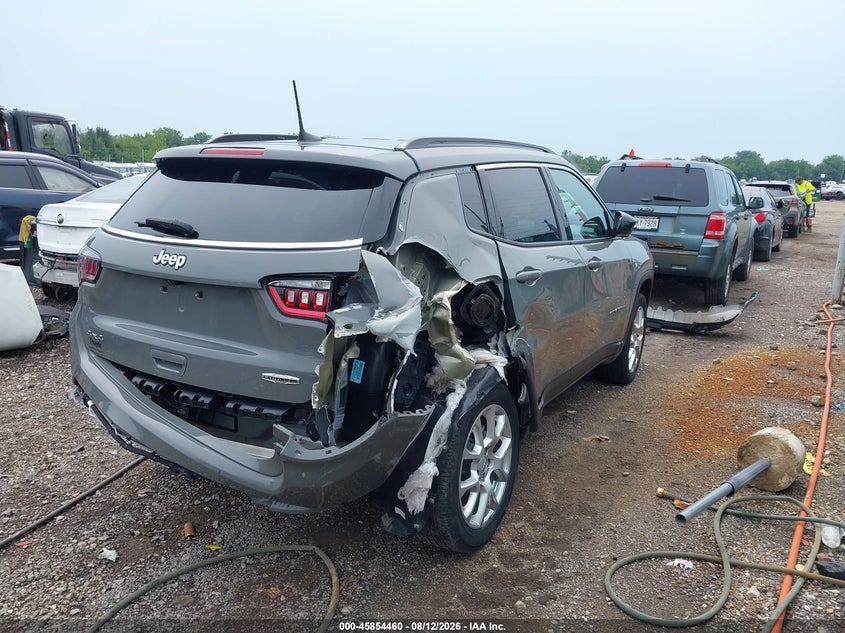 Vin: 3c4njdfn8pt533403, lot: 46353392, jeep compass latitude lux fwd 20234