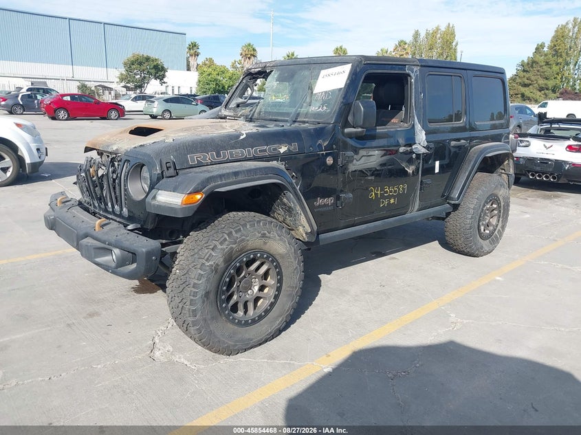 Vin: 1c4jjxsj6nw111883, lot: 46353401, jeep wrangler unlimited rubicon 392 4x4 20222