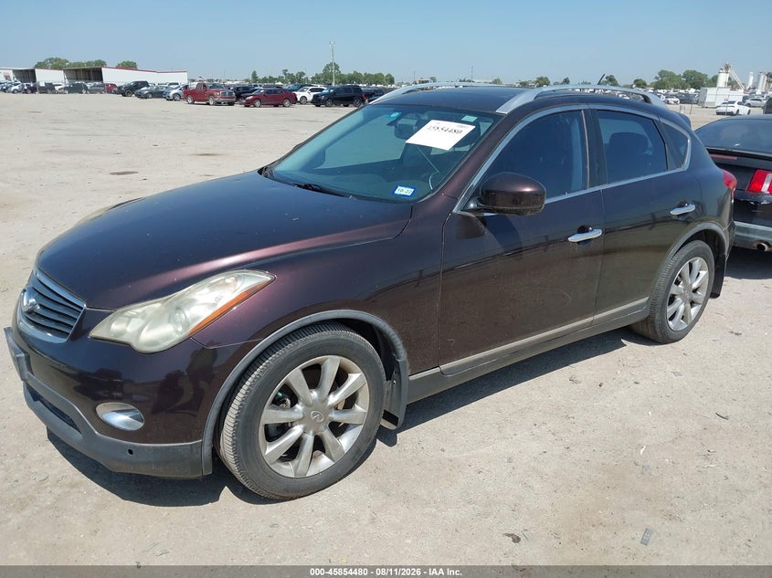 2008 Infiniti Ex35 Journey, Обычный износ, IAAI, VIN JNKAJ09E78M302291 — фото 2