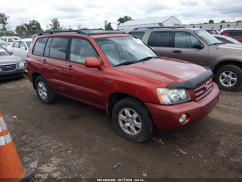 2003 TOYOTA HIGHLANDER auction photo 1