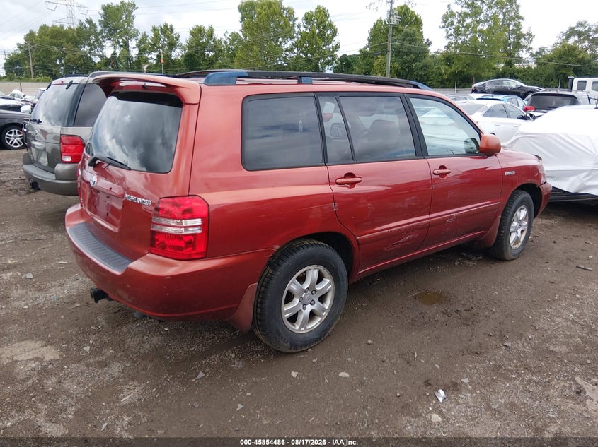 2003 TOYOTA HIGHLANDER auction photo 4