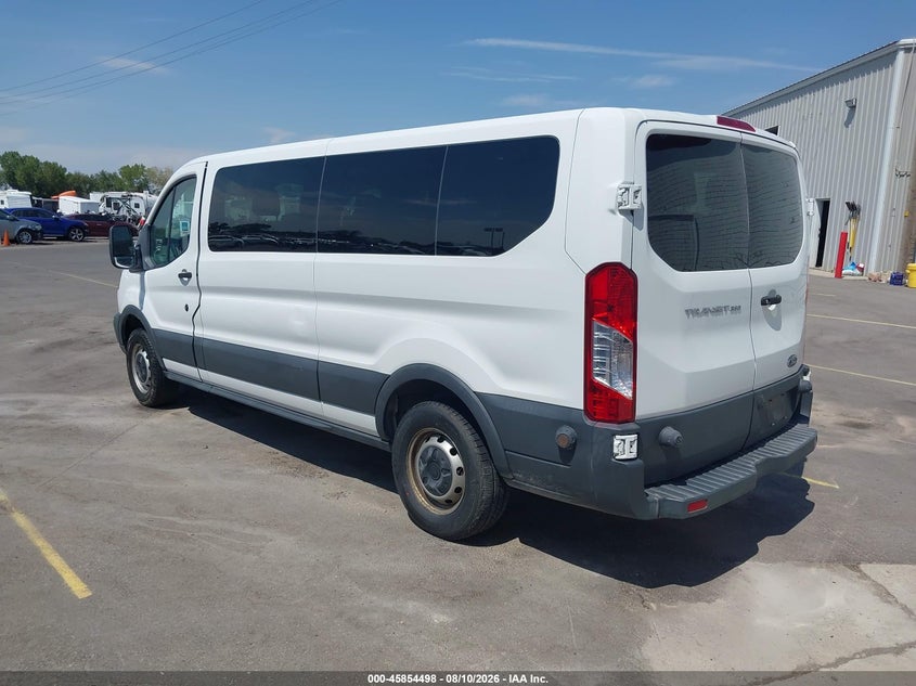 Vin: 1fbzx2zm6jkb18858, lot: 46353431, ford transit-350 xl 20183