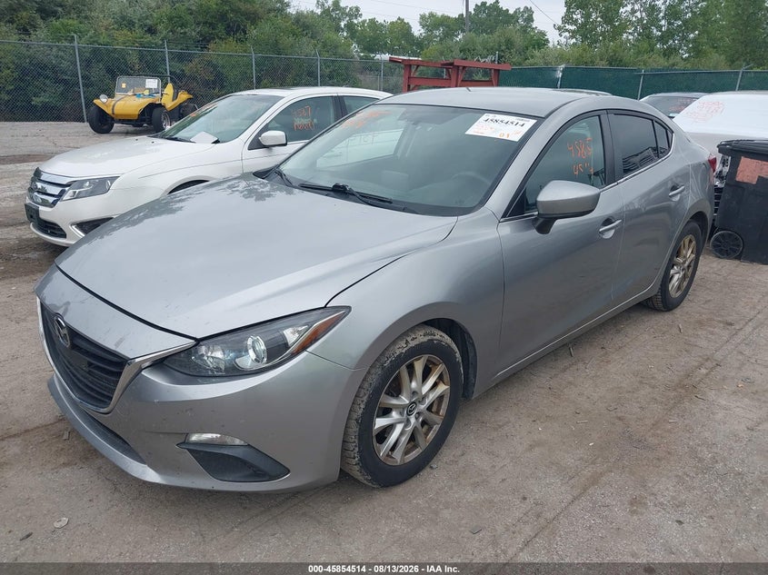 Vin: 3mzbm1u71gm305232, lot: 46353447, mazda mazda3 i sport 20162