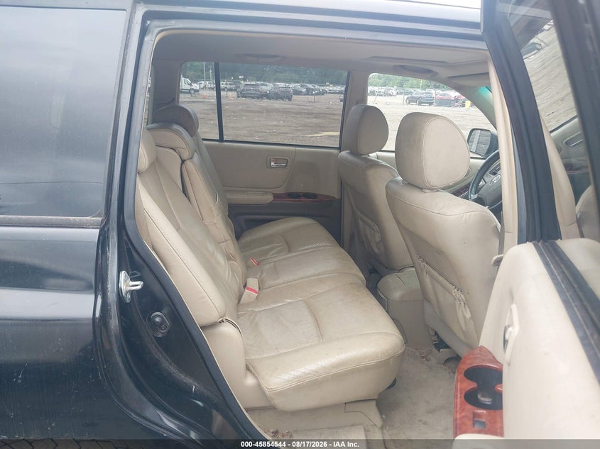 2006 TOYOTA HIGHLANDER SPORT UTILITY VEHICLE 3.3L V-6 DOHC, VVT, 208HP