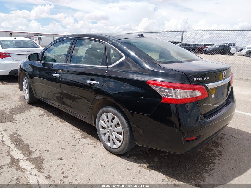 Vin: 3n1ab7ap7fl676852, lot: 46353505, nissan sentra sv 20153