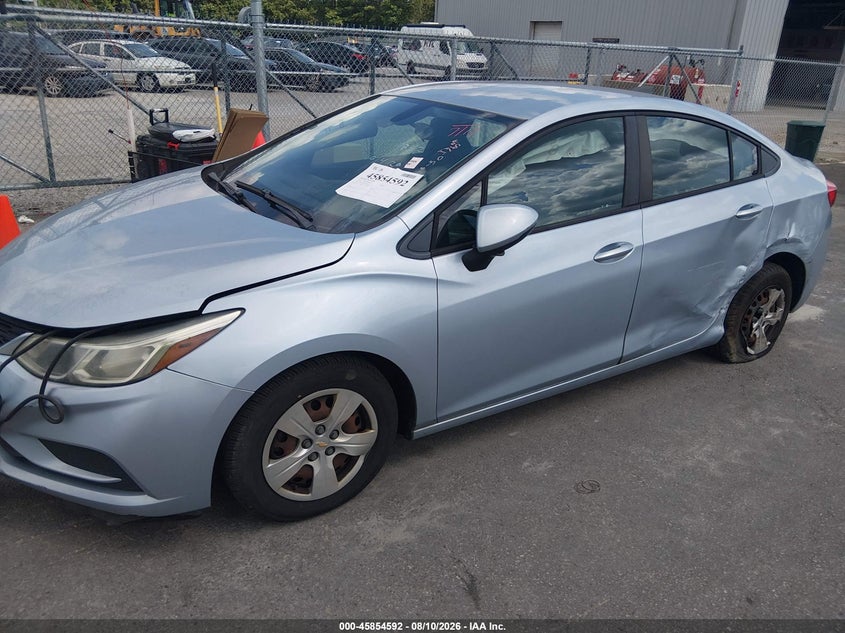 2018 Chevrolet Cruze Ls Auto, Неизвестно, IAAI, VIN 1G1BC5SM5J7136025 — фото 2