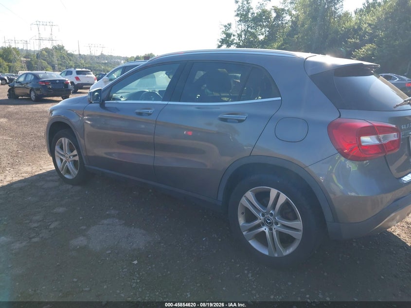Vin: wdctg4gb2jj393268, lot: 46353552, mercedes-benz gla 250 4matic 20183