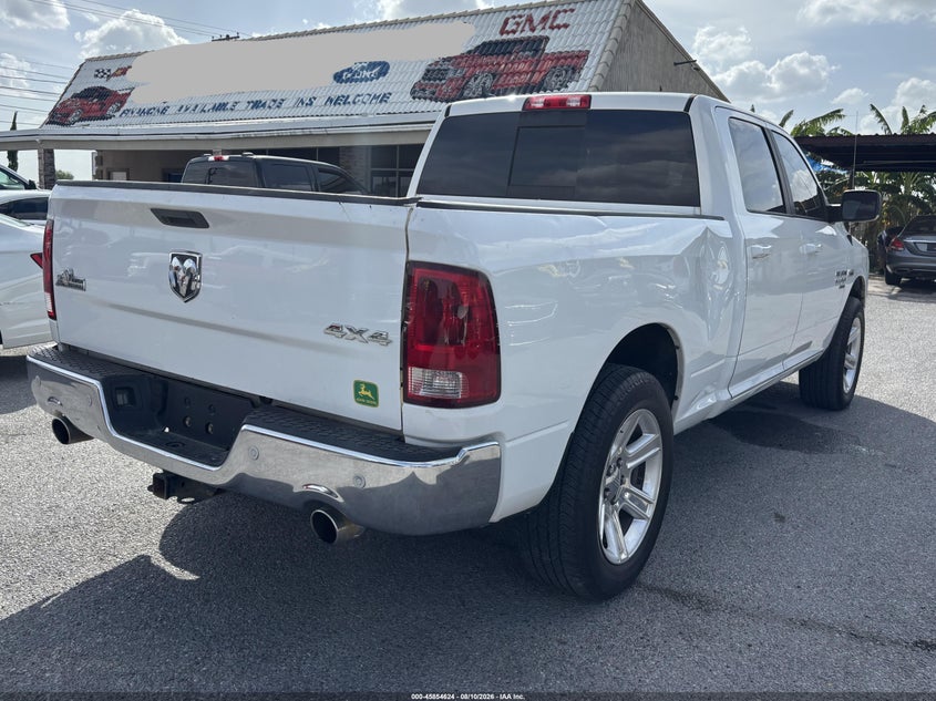Vin: 1c6rr7tt9ks522023, lot: 46353557, ram 1500 classic big horn  4x4 6'4 box 20194