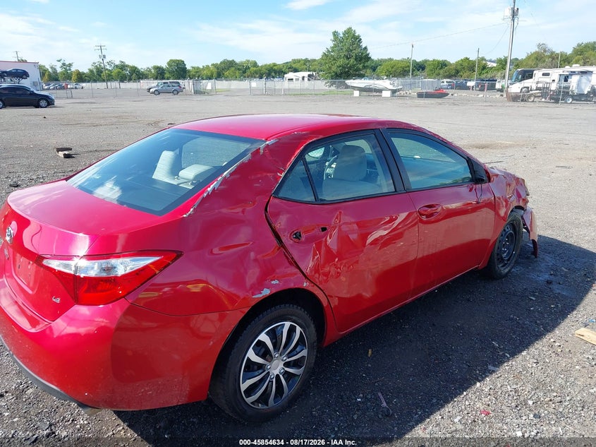 2016 TOYOTA COROLLA auction photo 6