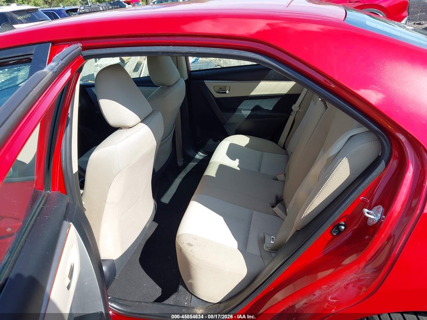 2016 TOYOTA COROLLA auction photo 8