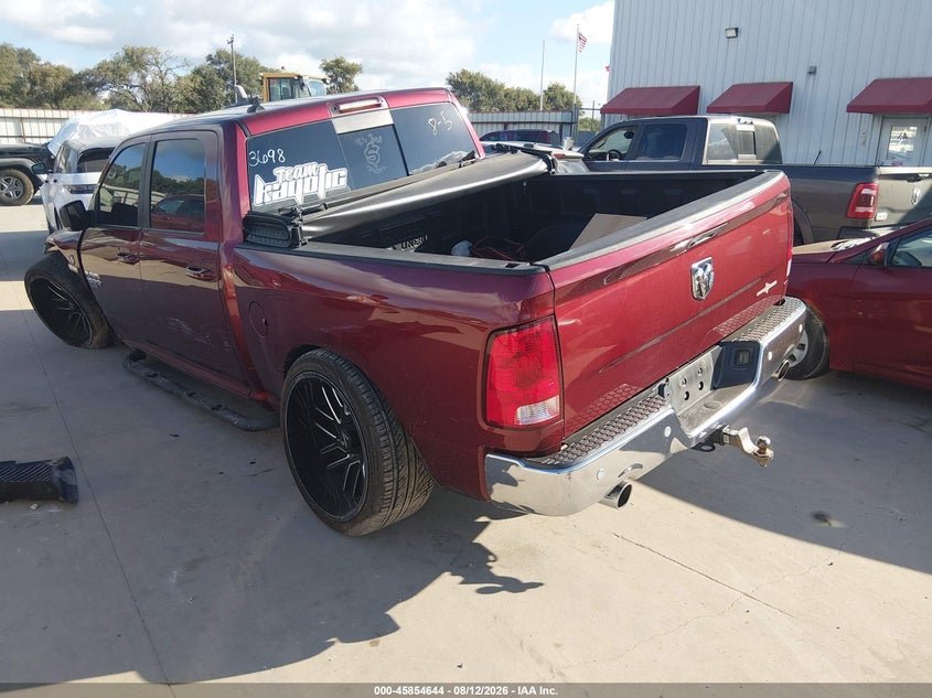 Vin: 1c6rr6lt8ks573698, lot: 46353577, ram 1500 classic lone star  4x2 5'7 box 20193