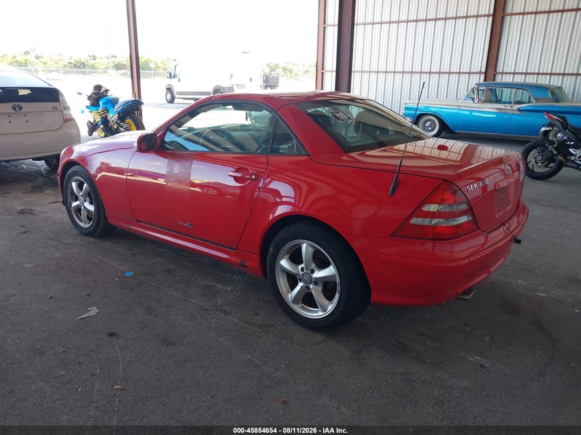 2001 MERCEDES-BENZ SLK 320 auction photo 3