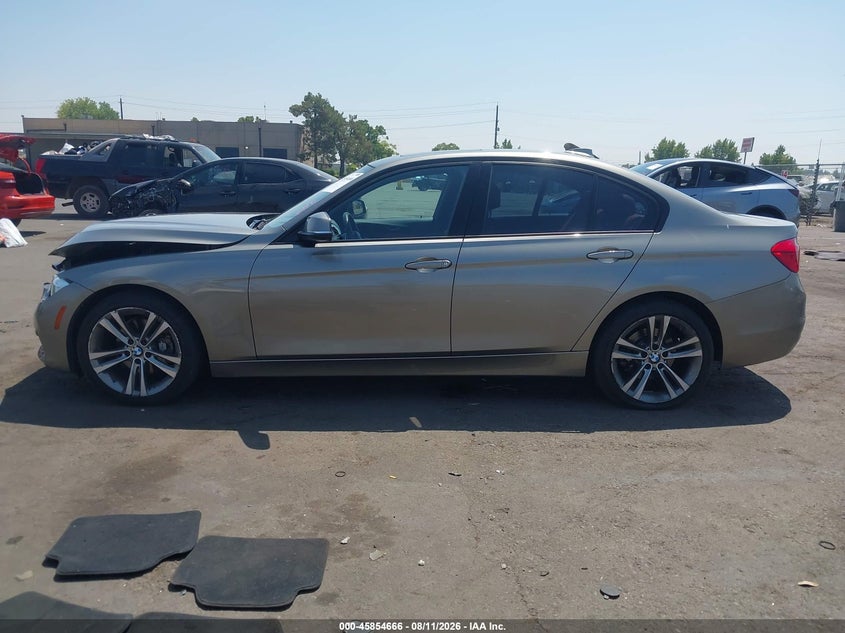 BMW 328I 2016 VIN WBA8E9C53GK647987