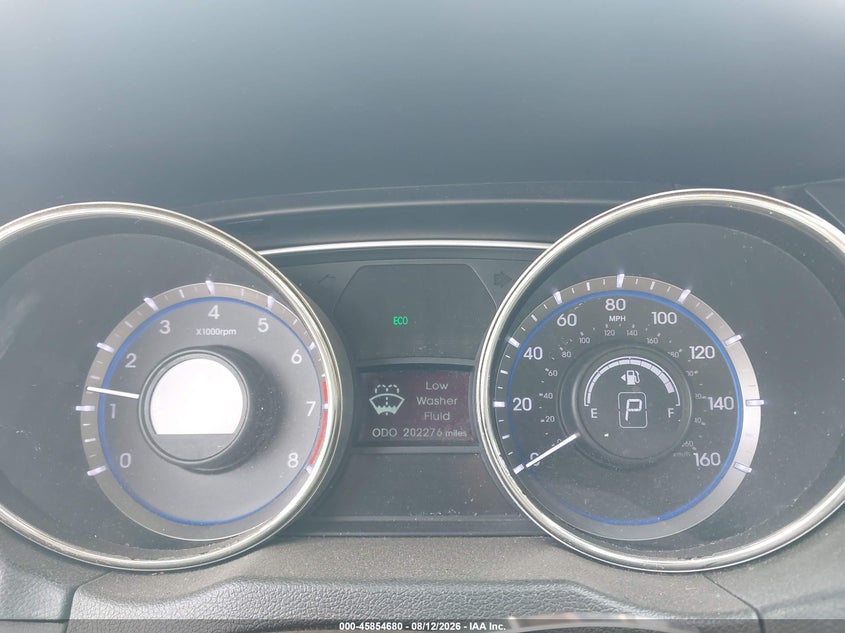 2013 HYUNDAI SONATA SEDAN 2.4L I-4 DI, DOHC, VVT, 198HP