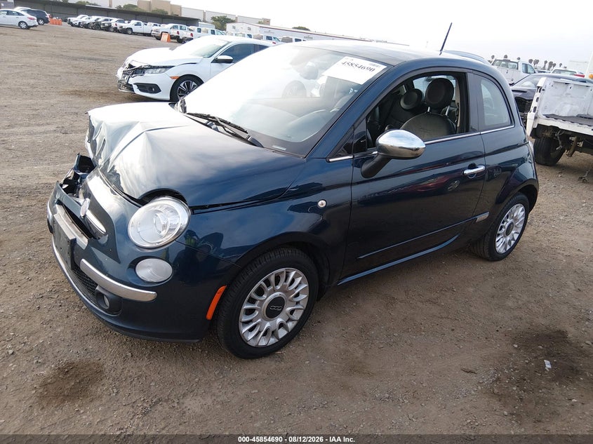 Vin: 3c3cffcr5dt514769, lot: 46353623, fiat 500 lounge 20132