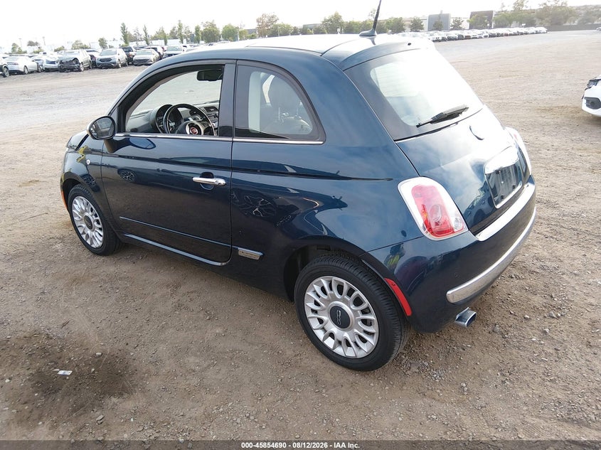 Vin: 3c3cffcr5dt514769, lot: 46353623, fiat 500 lounge 20133